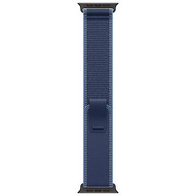 Apple Watch 49mm Trail Loop - Blue/Bright Blue/Natural - Medium / Large 145-220mm