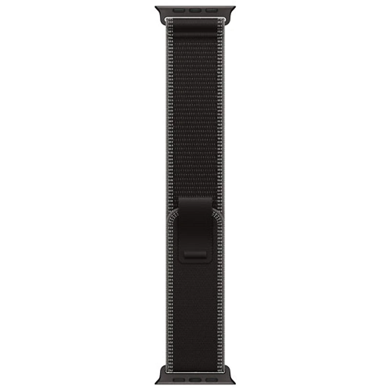 Bracelet Sentier de 49 mm pour Apple Watch - Noir/Charbon - Petit/Moyen 130-180 mm