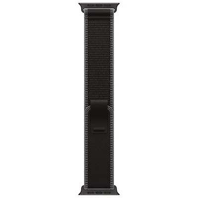 Bracelet Sentier de 49 mm pour Apple Watch - Noir/Charbon - Petit/Moyen 130-180 mm
