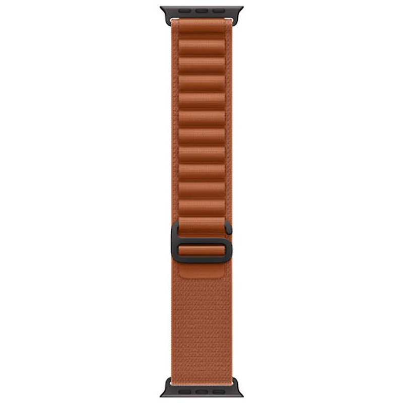 Apple Watch 49mm Alpine Loop - Terra Cotta/Black - Small 130-160mm