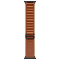 Apple Watch 49mm Alpine Loop - Terra Cotta/Black - Small 130-160mm
