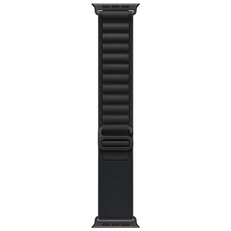 Apple Watch 49mm Alpine Loop - Black/Natural - Small 130-160mm