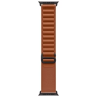 Bracelet Alpin pour Apple Watch de 49 mm - Terre cuite/Noir - Grand 165-210 mm