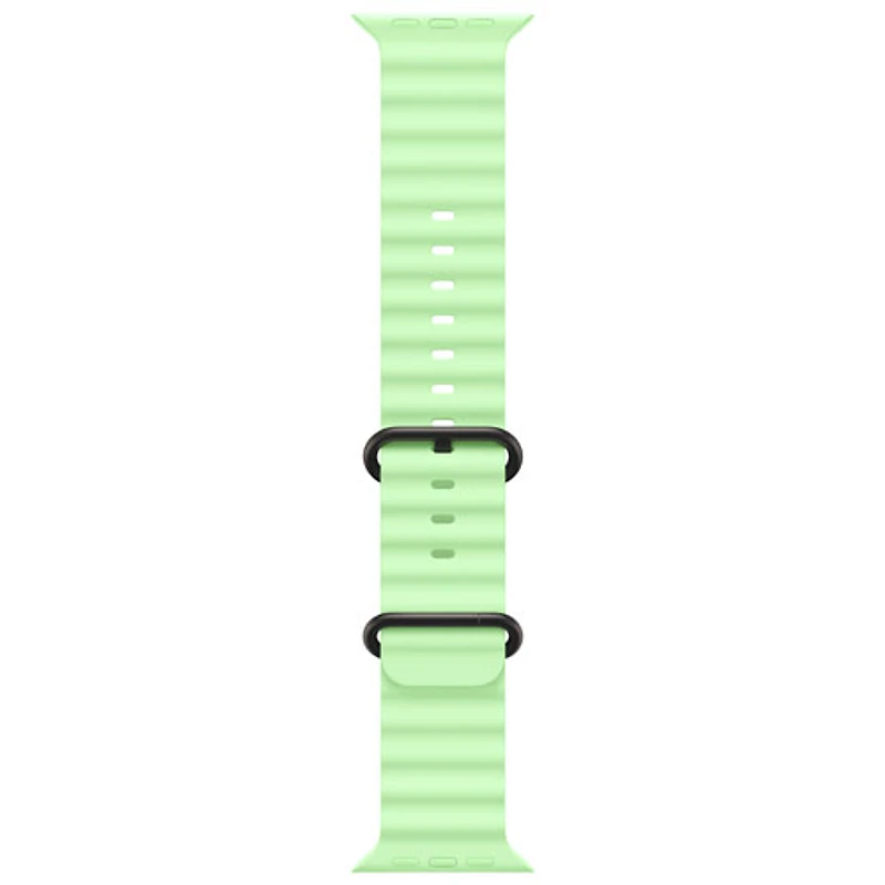 Apple Watch 49mm Ocean Band - Neon Green/Black