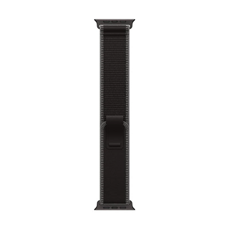 Apple Watch 49mm Trail Loop - Black/Charcoal - Medium / Large 145-220mm
