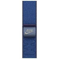 Bracelet sport à rabat Nike pour Apple Watch de mm - Ruban bleu
