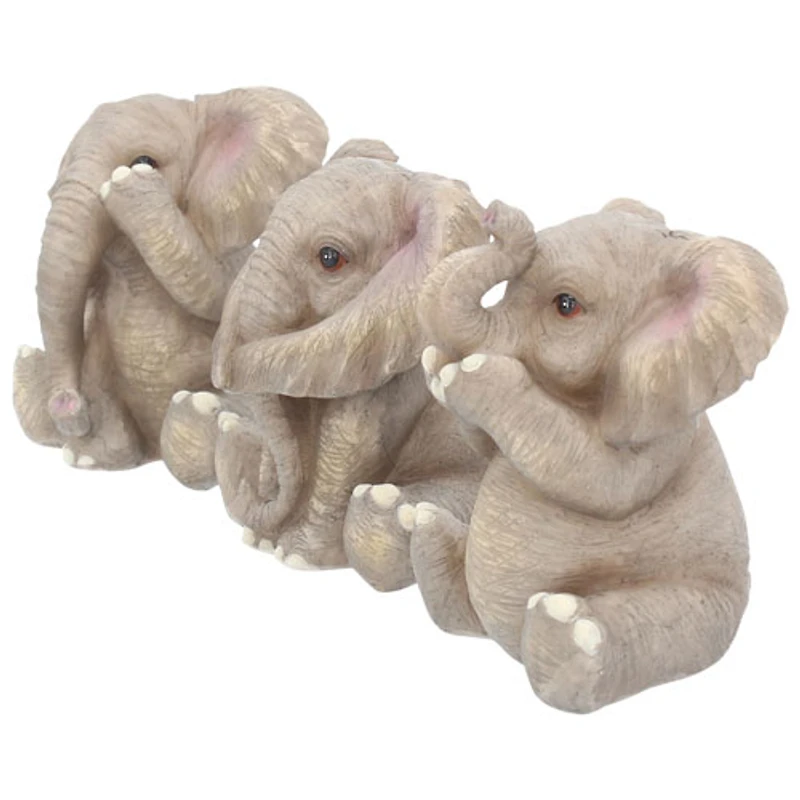 Nemesis Now Three Baby Elephants Figurine