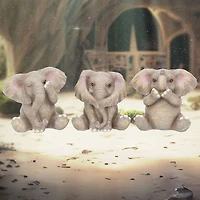 Nemesis Now Three Baby Elephants Figurine