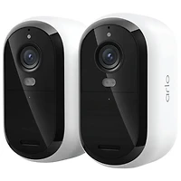 Caméra de surveillance intérieure/extérieure sans fil 2K Essential d'Arlo