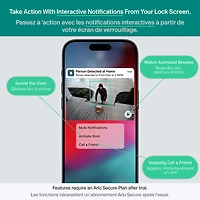 Caméra de surveillance 2K sans fil 3e génération Arlo Essential (2025) - Paquet de