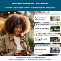 Caméra de surveillance sans fil 2K HDR 6e génération Arlo Pro (2025) - Blanc - Paquet de 3 - Exclusivité Best Buy