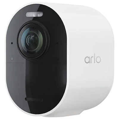 Caméra de surveillance supplémentaire sans fil IP 4K UHD extérieure Ultra 3 d'Arlo - Blanc