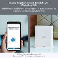 Caméra de surveillance supplémentaire sans fil HDR 4K 3e génération Arlo Ultra (2025) - Blanc