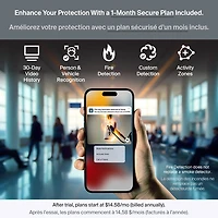 Caméra de surveillance sans fil HDR 4K 3e génération Arlo Ultra (2025) - Blanc - Paquet de 3 - Exclusivité Best Buy