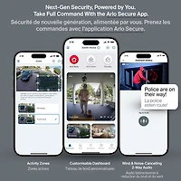 Caméra de surveillance sans fil HDR 4K 3e génération Arlo Ultra (2025) - Blanc - Paquet de 3 - Exclusivité Best Buy