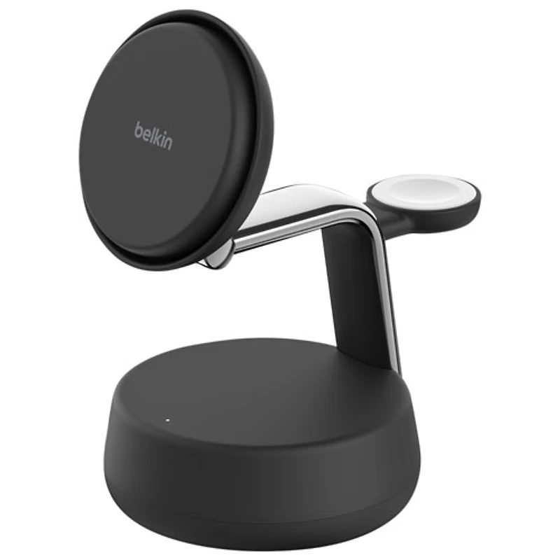Belkin 3-in-1 25W Qi2 Wireless Charging Stand (WIZ040ttCH) - Grey