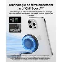 Belkin 3-in-1 25W Qi2 Wireless Charging Stand (WIZ040ttCH) - Grey