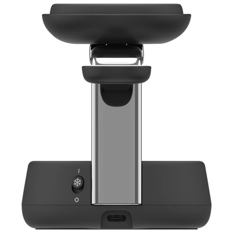 Belkin 3-in-1 25W Qi2 Wireless Charging Stand (WIZ040ttCH) - Grey