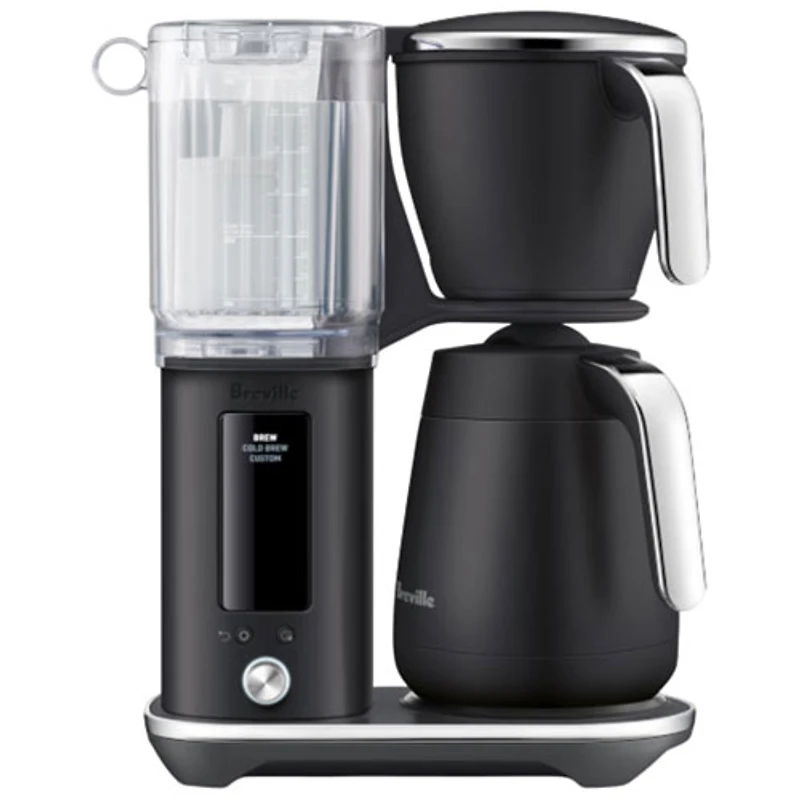 Breville Luxe Thermal Drip Coffee Maker - 12-Cup - Black Truffle