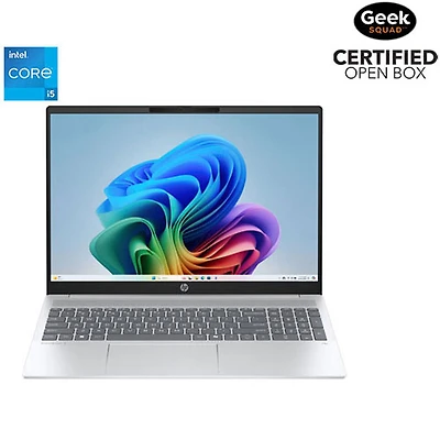 Open Box - HP Omnibook 5 16" OLED Copilot+ PC Laptop - Glacier Silver (Intel Core i5-1334U/16GB RAM/512GB SSD/Win11)