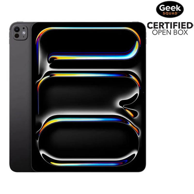 Boîte ouverte - iPad Pro de 13 po et de 2 To d'Apple avec Wi-Fi (7e génération) - Noir infini