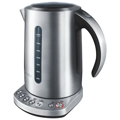 Remis à neuf (Bon état) - Bouilloire électrique IQ de Breville - 1,7 L - Acier inoxydable - Réusiné par Breville