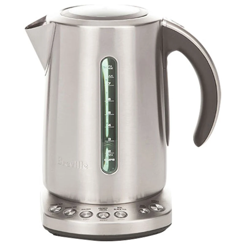 Remis à neuf (Bon état) - Bouilloire électrique IQ de Breville - 1,7 L - Acier inoxydable - Réusiné par Breville