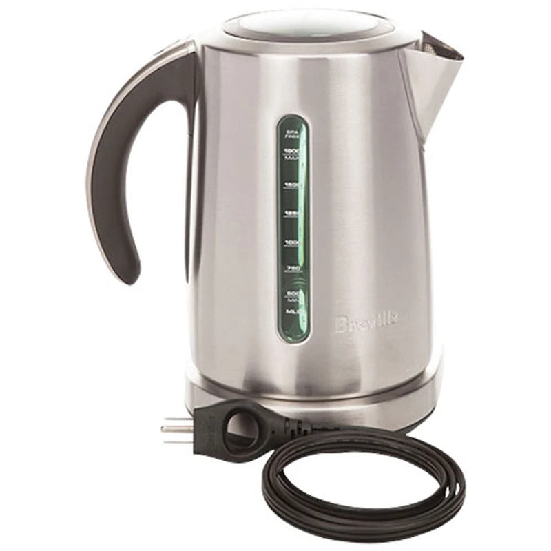 Remis à neuf (Bon état) - Bouilloire électrique IQ de Breville - 1,7 L - Acier inoxydable - Réusiné par Breville