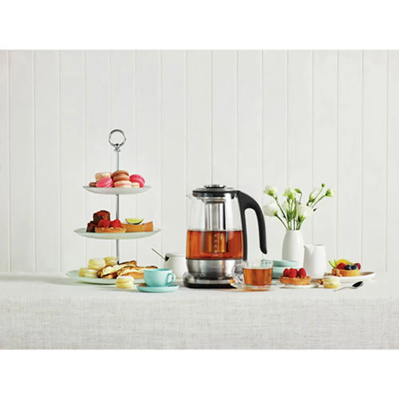 Refurbished (Good) - Breville Smart Tea Infuser Electric Kettle - 1.7L - Clear - Remanufactured by Breville