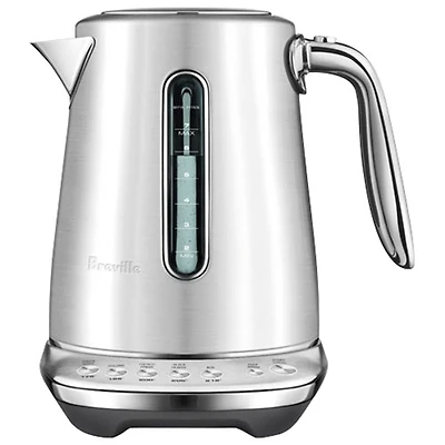 Refurbished (Good) - Breville Smart Kettle Luxe Programmable Electric Kettle - 1.7L - Brushed Stainless Steel - Remanufactured by Breville