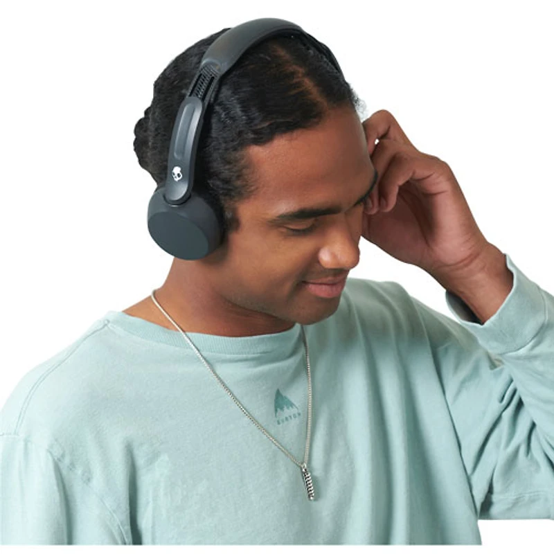 Skullcandy Icon 180 On-Ear Sound Isolating Bluetooth Headphones - True Black