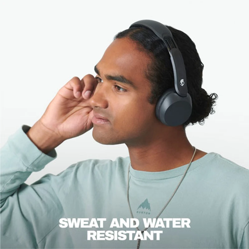 Skullcandy Icon 180 On-Ear Sound Isolating Bluetooth Headphones - True Black