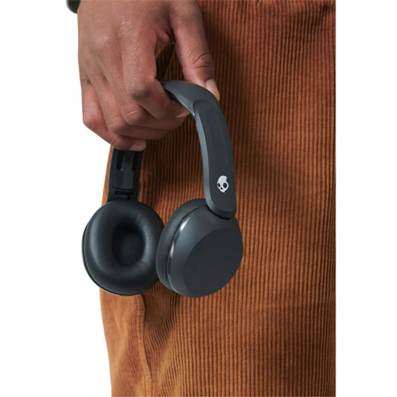 Skullcandy Icon 180 On-Ear Sound Isolating Bluetooth Headphones - True Black