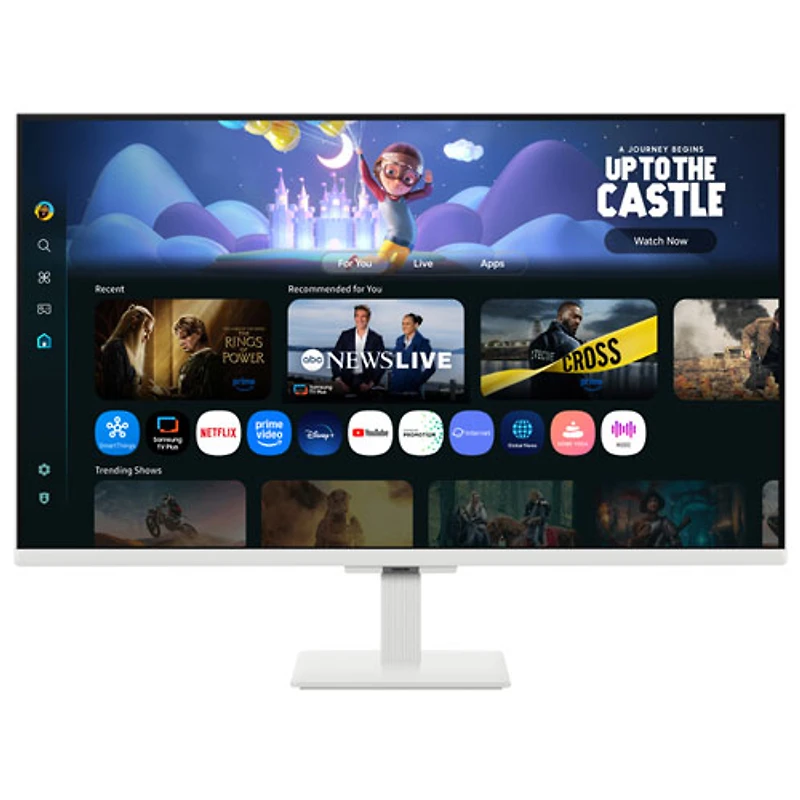 Samsung 27" FHD 60Hz 5ms GTG IPS LED Gaming Monitor (LS27FM501ENXZA) - White