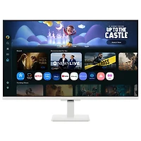 Samsung 27" FHD 60Hz 5ms GTG IPS LED Gaming Monitor (LS27FM501ENXZA) - White