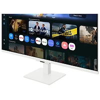 Samsung 27" FHD 60Hz 5ms GTG IPS LED Gaming Monitor (LS27FM501ENXZA) - White