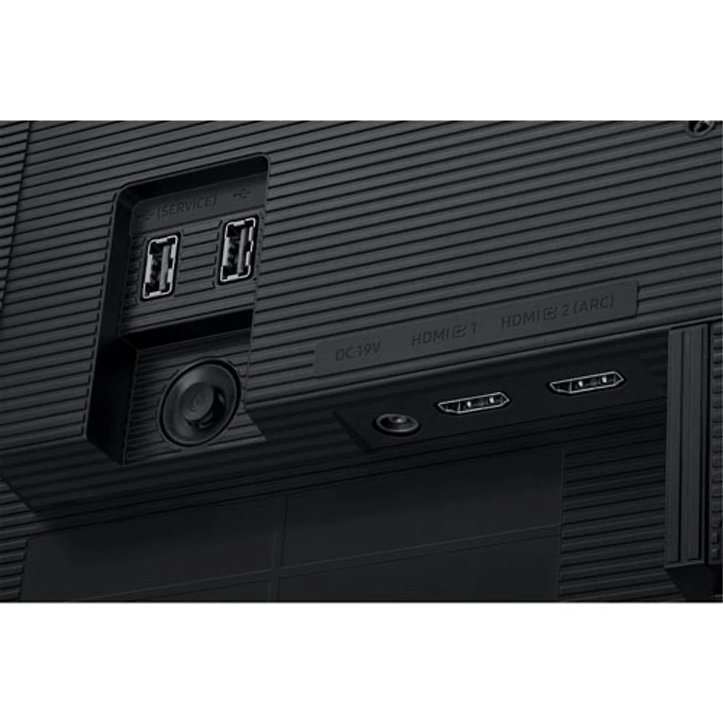 Moniteur de jeu DEL IPS HD intégrale gris à gris 5 ms 60 Hz 27 po de Samsung (LS27FM500ENXZA) - Noir