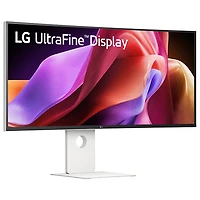 LG 40" 5K 120Hz 5ms GTG Curved IPS LED FreeSync Gaming Monitor (40U990A-W) - White