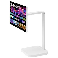 Moniteur intelligent tactile DEL IPS UHD 4K gris à gris 5 ms 60 Hz 32 po de LG (32U889SA-W) - Blanc