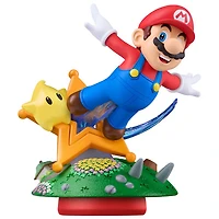 Figurine amiibo de Mario et Luma pour Super Mario Galaxy et Super Mario Galaxy 2