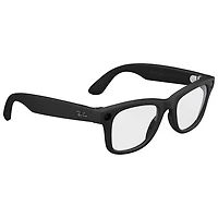 Ray-Ban | Meta Wayfarer (Gen 2) Glasses with AI, Photo, Video, Audio & Messaging - Matte Black/Clear
