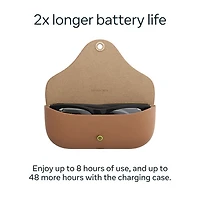 Ray-Ban | Meta Wayfarer (Gen 2) Glasses with AI, Photo, Video, Audio & Messaging - Matte Black/Clear