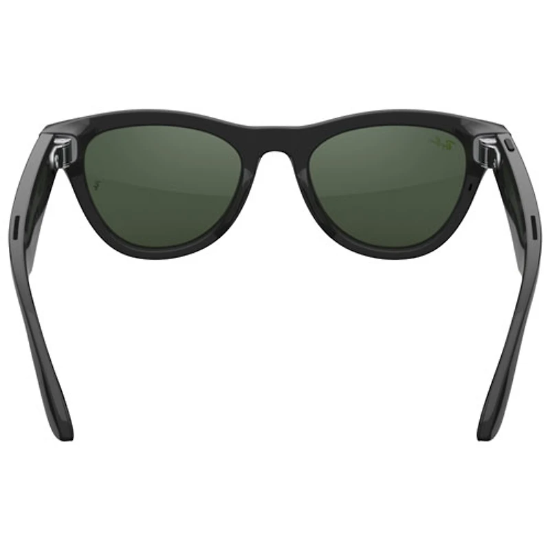 Ray-Ban | Meta Skyler (Gen 2) Glasses with AI, Photo, Video, Audio & Messaging - SShiny Black/Transitions Graphite Green