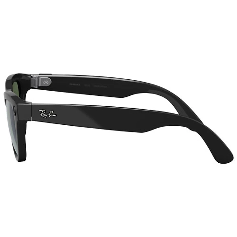 Ray-Ban | Meta Skyler (Gen 2) Glasses with AI, Photo, Video, Audio & Messaging - SShiny Black/Transitions Graphite Green