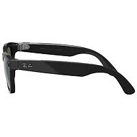 Ray-Ban | Meta Skyler (Gen 2) Glasses with AI, Photo, Video, Audio & Messaging - SShiny Black/Transitions Graphite Green