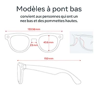 Ray-Ban | Meta Headliner (Gen 2) Glasses with AI, Photo, Video, Audio & Messaging - Shiny Black/G-15 Green - Low Bridge Fit