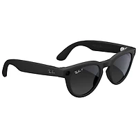 Ray-Ban | Meta Headliner (Gen 2) Glasses with AI, Photo, Video, Audio & Messaging - Matte Black/Polarized Gradient Graphite - Regular Bridge Fit