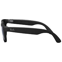 Ray-Ban | Meta Headliner (Gen 2) Glasses with AI, Photo, Video, Audio & Messaging - Matte Black/Polarized Gradient Graphite - Regular Bridge Fit