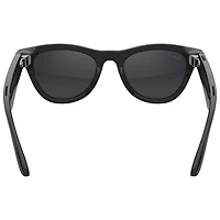 Ray-Ban | Meta Skyler (Gen 2) Glasses with AI, Photo, Video, Audio & Messaging - Shiny Black/Polarized Gradient Graphite lenses