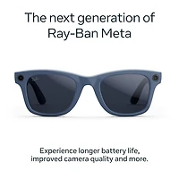 Ray-Ban | Meta Wayfarer (Gen 2) Glasses with AI, Photo, Video, Audio & Messaging